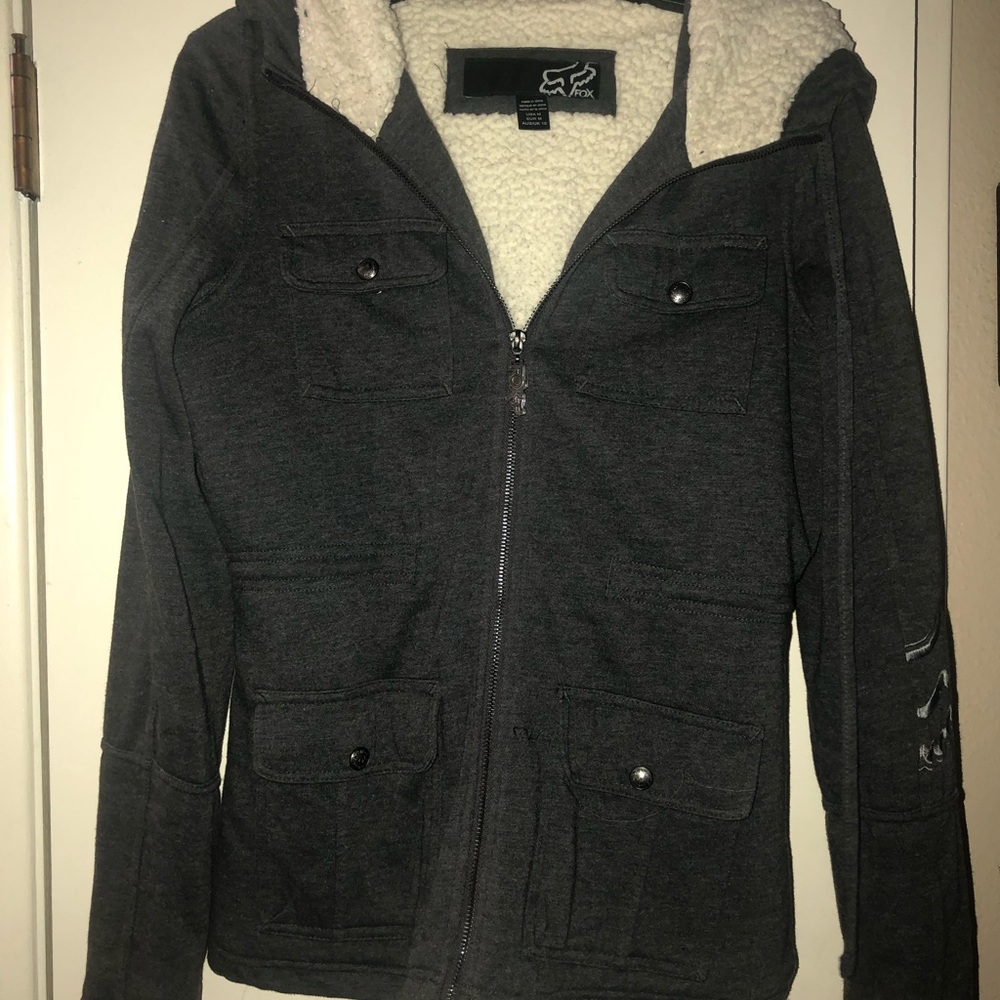Zip-up hoodie
